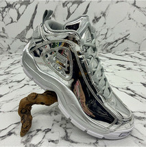 Men’s Fila Grant Hill 2 Metallic Silver Sneakers - £139.88 GBP