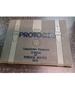 Georgetown University Yearbook Protocol 1951 Business Admin Foreign Serv... - $135.32 CAD