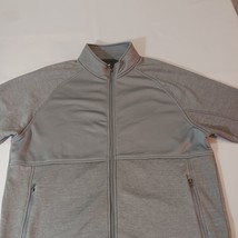 AHEAD USA AMO6 Men's Gray Full Zip Pockets Jacket Long Sleeve Size Large image 9