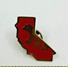 California USA State Shaped Map Collectible Pin Lapel Pinback Souvenir Vintage - £10.44 GBP