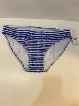 Kaleidoscope Bikini Hose IN Blau Streifen (SW4-4) - $21.26
