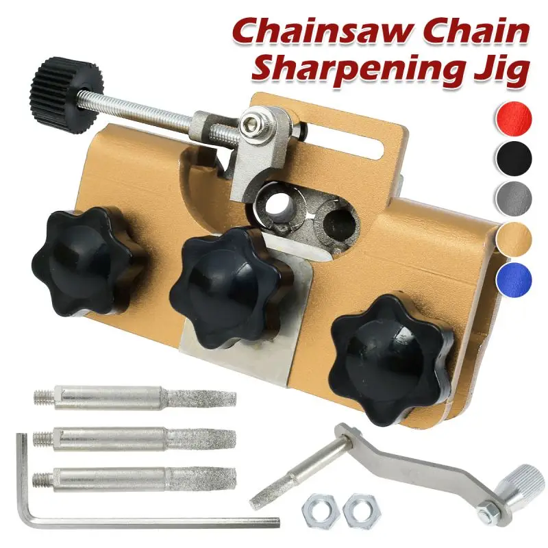 House Home Chain saw Aeners，Portable chainsaw chain Aening Woodworking Grinding  - £19.61 GBP