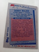 1982 Denny McLain-Last Pitcher To Get 30 Wins In A Season! Free Shipping! - £5.46 GBP