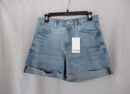 Kensie Jeans shorts The High Rise Size 6 Marina  wash cutoffs cuffs New - $22.49