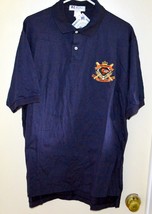 Baltimore Orioles Russell Athletic Navy Blue Polo Shirt Size XL NWT - $29.69