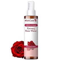Natural Rose Water For Skin, Face &amp; Hair Steam Distilled Kannauj Gulab Jel-200ml - £13.41 GBP+