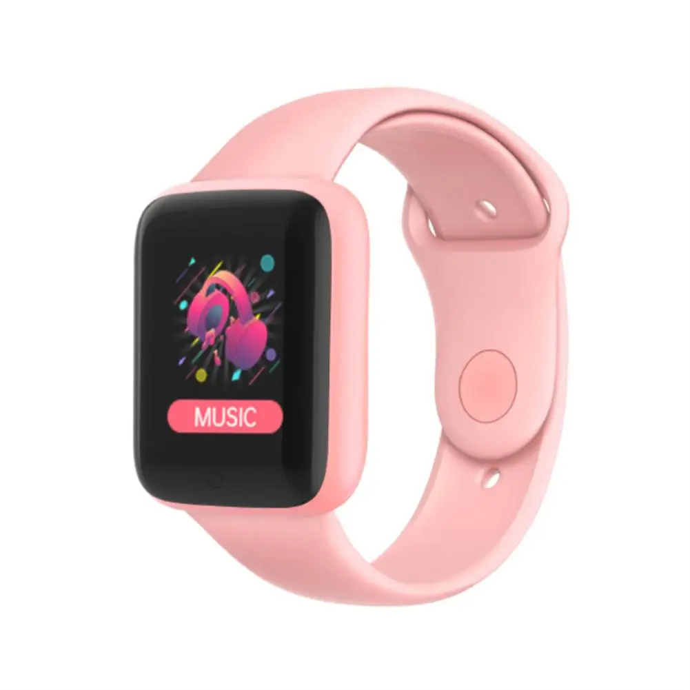 Y68 Pro Smart Watch For Women Men Bluetooth 4.0 Blood Pressure Heart Rat... - £12.05 GBP