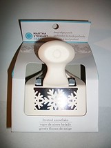 MARTHA STEWART DEEP EDGE PUNCH - FROSTED SNOWFLAKE - £38.55 GBP