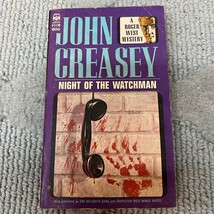 Night Of The Watchman Mystery Paperback Book John Creasey from Berkley 1966 - £9.74 GBP