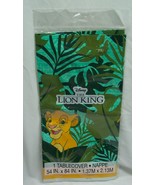 Walt Disney THE LION KING Simba Nala Birthday Plastic TABLECOVER 54&quot; X 8... - £11.68 GBP
