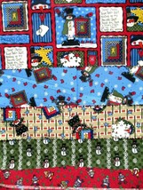 Fabric Red Rooster &quot;Silly Snowmen&quot; Quilter&#39;s Sampler 7 Mix/Match Pcs $5.95 - £4.70 GBP