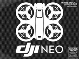 DJI Neo Case &amp; Vehicle Decal Drone Sticker - $9.95