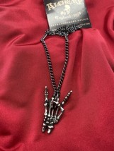 Alchemy Gothic P797  Maloik: Sign Of The Horns Maschio Necklace IN HAND - $29.01