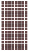 1/4" Brown Square Color Coding Inventory Label Stickers Made In The USA  - $6.39