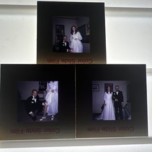35mm Slides Man Putting Garter On Bride 1971 Wedding Photos - $115.83 MXN