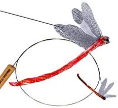 Dragonfly  cat  toy - £27.85 GBP