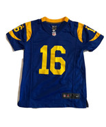 Nike NFL Los Angeles Rams Goff #16 Signed Autograph Jersey Sz S Youth New - £92.20 GBP