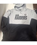 Las Vegas Raiders Hoodie Men&#39;s XXL Black NFL Nike On Field Dri Fit Sweat... - €30,17 EUR