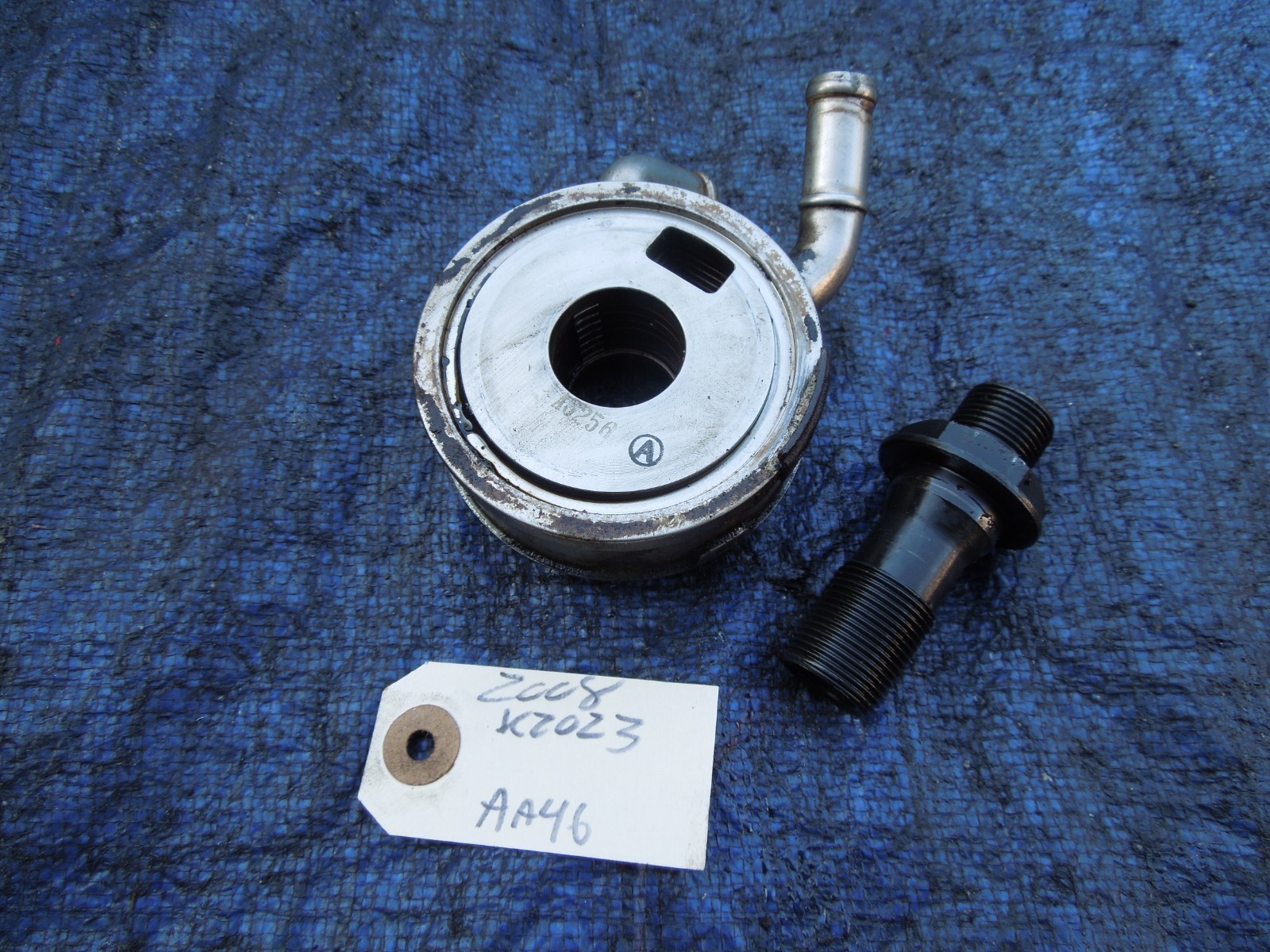 06-11 Honda Civic SI K20Z3 engine oil cooler housing engine motor OEM k20 AA46 Item image 7