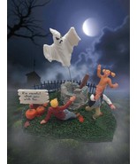 Spooky Town Lemax NEW Be Careful what wish for Halloween Preowned No Box - $400.02 MXN