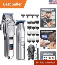Lithium-Ion Powered Hair Clippers with T-Blade Trimmer: Ultimate Groomin... - $1,120.91 MXN