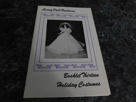 Living Doll Fashions Booklet 13 Thirteen Holiday Costumes by Janice Rader - $56.49 MXN
