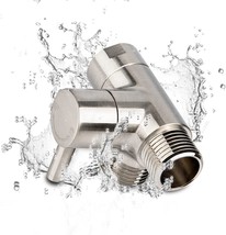 High-Grade Metal Shower Arm Diverter For Handheld Shower And Fixed Spray... - $39.99
