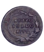 1777 Italien États Milan 1/2 Soldo VF État Km #184 - $69.63 CAD