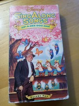 Disney&#39;s Sing Along Songs VHS Tape &quot;Zip-A-Dee-Doo-Dah&quot; Song - £15.03 GBP