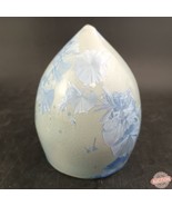 Crystaline Glaze Porcelain Celadon Egg Signed &quot;ML&quot; c.2007 - $36.00