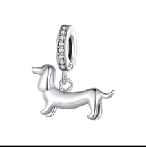 Dog simil pandora charms,puppy charm for pandora, gift charm for pandora... - $19.00