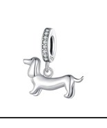 Dog simil pandora charms,puppy charm for pandora, gift charm for pandora... - $19.00