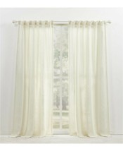 Lauren Ralph Lauren Engel Solid Tab/Rod Pocket Curtain Panel, 54&quot; x 96&quot; - £54.47 GBP