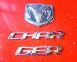2006 - 10 Dodge Charger emblem letters badge logo trunk OE Factory Genui... - £17.69 GBP