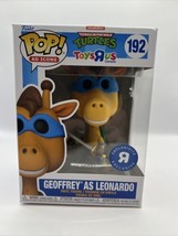 Funko TMNT Ninja Turtles Geoffrey as Leonardo #192 Toys R Us Exclusive - $35.00