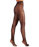 INC International Concepts Women&#39;s Cut Out Fishnet Tights, BLACK, XS/S - $8.65 CAD