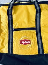 Lipton Tea Soft Sided Cooler Handles Open Top Advertising Promo Pockets ... - $14.88