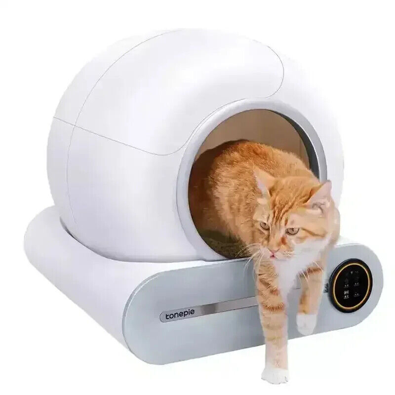 Automatic Toilet for Cats Self Cleaning Litter Box APP Control Electric Sandbox