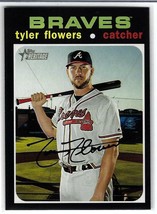 2020 Topps Heritage #108 Tyler Flowers - Atlanta Braves - £1.24 GBP