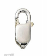 14mm x 5mm Sterling Silver Lobster Claw Clasp (1) 925 SS - $4.46