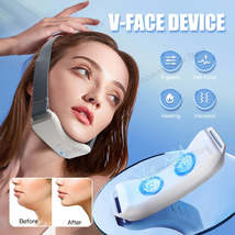 Vibration Chin-Up V Face Massager for Face EMS Facial Lifter Beauty Device Doubl - $15.99+