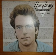 Huel Lewis And The News Lp Picture This 1982 chr 1340 - £5.81 GBP