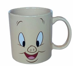 Porky Pig Mug Looney Tunes vtg Westland coffee face Bugs Bunny Thats all Folks  - £23.33 GBP