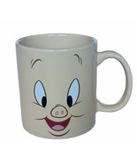 Porky Pig Mug Looney Tunes vtg Westland coffee face Bugs Bunny Thats all... - $29.65