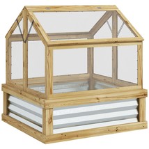 Raised Garden Bed Greenhouse (35.5&quot;x31.5&quot;) - $217.99