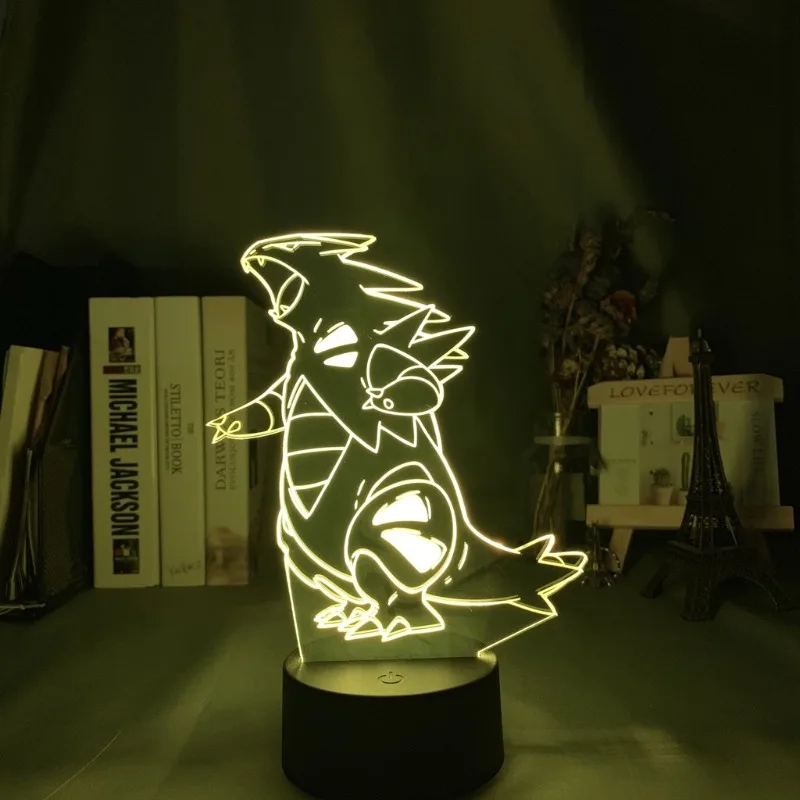 Pokemon Anime Figure Gengar 3D Night Light LED Creative Product Gift Bedhead - £24.41 GBP