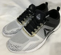 Reebok Women’s CrossFit Grace Black Gray White Running Shoes Size 9.5 - £31.85 GBP
