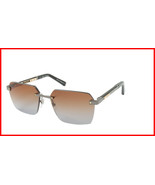 ZILLI Sunglasses Titanium Acetate Leather Gradient France Handmade ZI 65... - $1,121.01 CAD