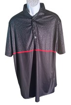 Hazards &amp; Bogeys Men&#39;s Short Sleeve Button Down  Polo Shirt Mens XL Golf - $19.34