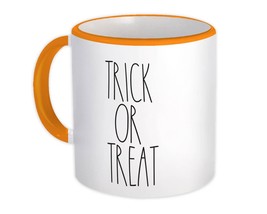 Trick or Treat : Gift Mug The Skinny inspired Decor Quotes Fall Autumn Halloween - £15.87 GBP